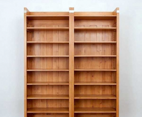 SONDERANGEBOT zwei Regale EINSPLUS, massiv Erle 230x120cm
