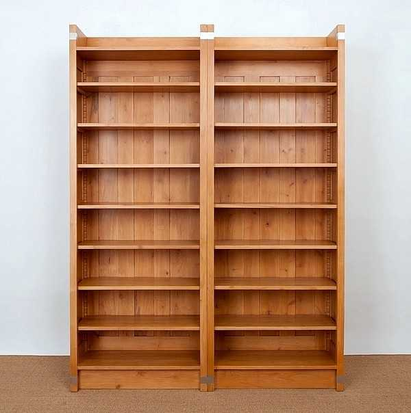 2 Bücherregale Erle Natur aus Massivholz