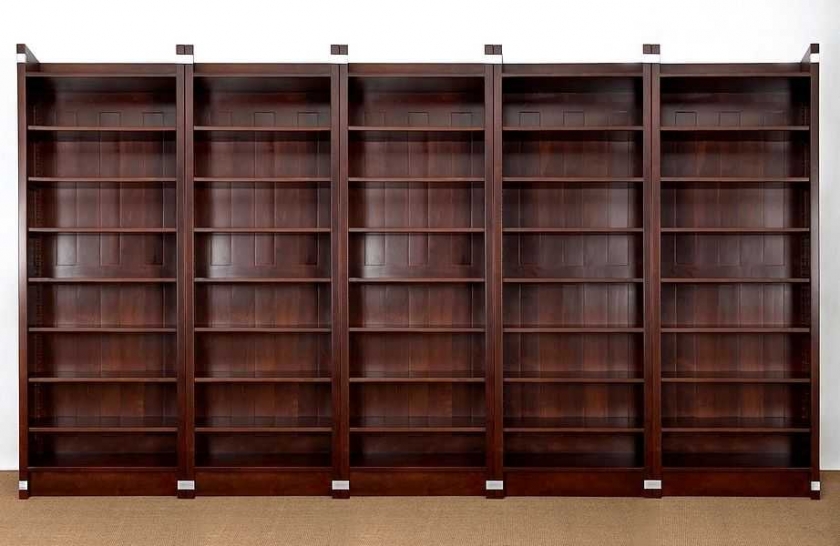 5 Regale Einsplus Erle Nussbaumton